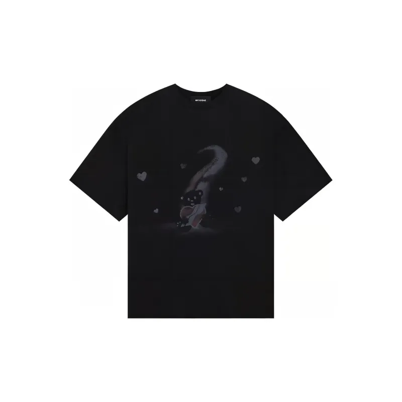 WE11DONE Graphic Print T shirt-0
