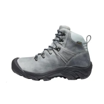 KEEN Pyrenees Cushioning Wear-Resistant High-Top Outdoor Shoes Men's Gray