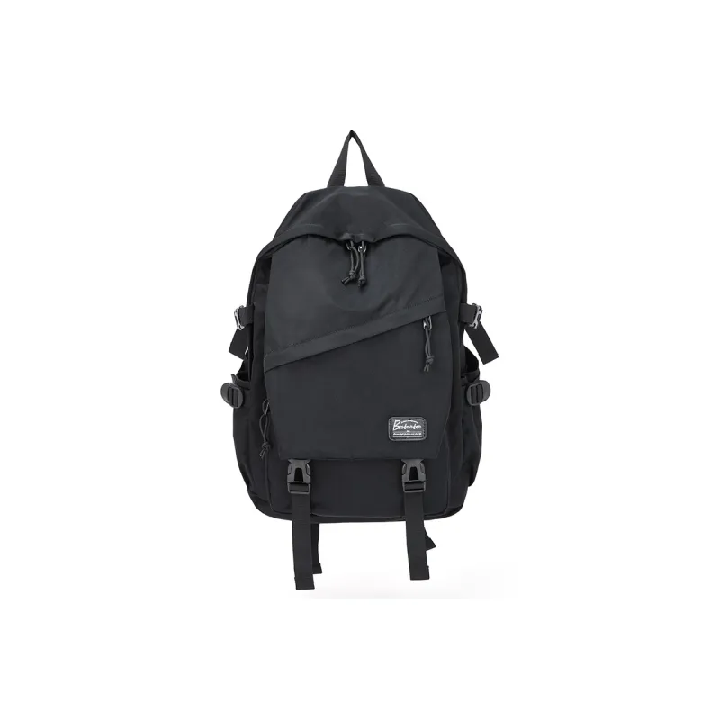 BOSTANTEN Fabric Laptop Backpack Tubas Unisex Black/Gray-0