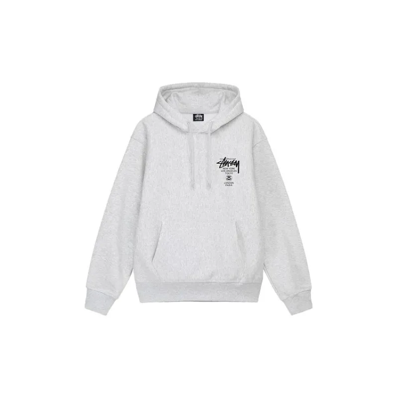 Stussy World Tour Pigment Dyed Hoodie-5
