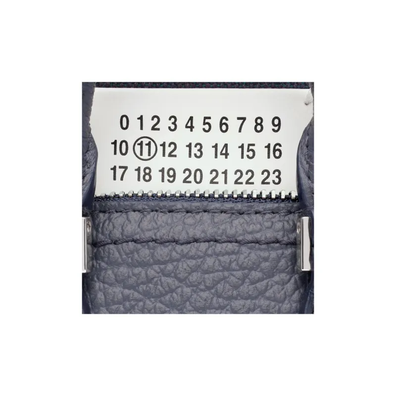 Maison Margiela 5AC Grain Calfskin Portable Crossbody Bag, Shoulder Bag Regular Women's Marine Blue-3