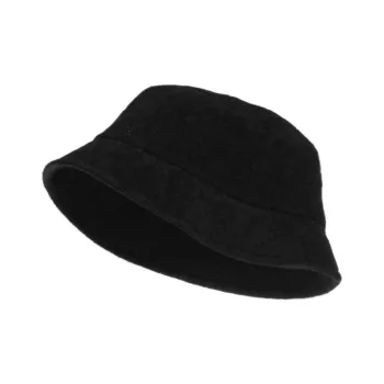 CHANEL Bucket Hats Women's Black