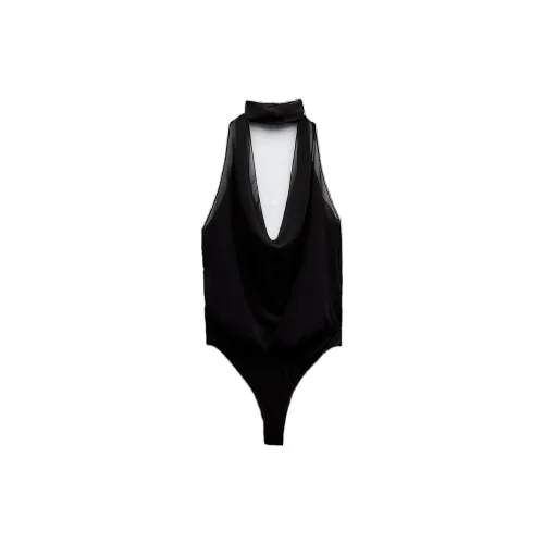 ZARA Bodysuits Women's Black