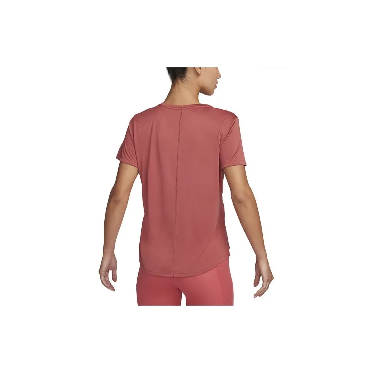 Nike Swoosh Run T-Shirt Women's Rusty Red-1