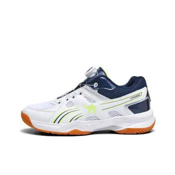 Pilot the camel Badminton Shoes Unisex Low Top Black/Gray/Blue