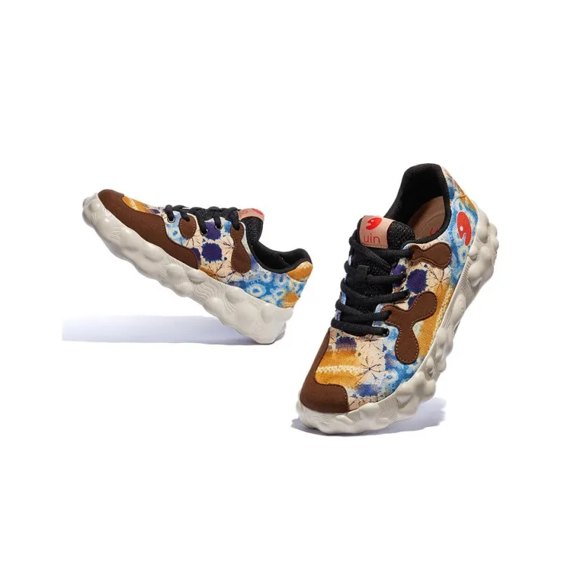 U.IN Painted Travel Shoes Figuras 1 Casual Shoes Women's-4