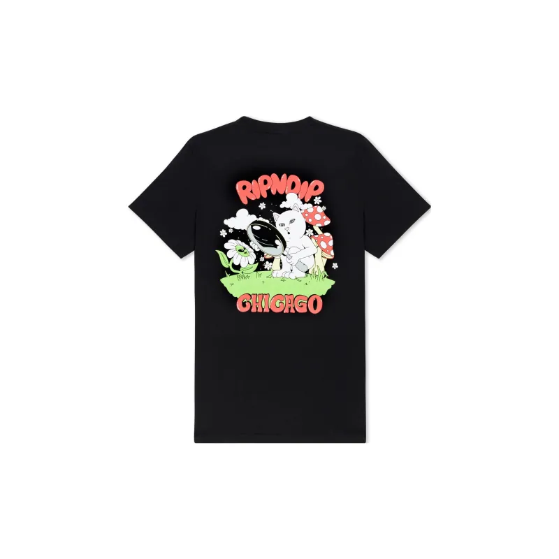 RIPNDIP Chi-Town Tee T-Shirt Men's Black-1