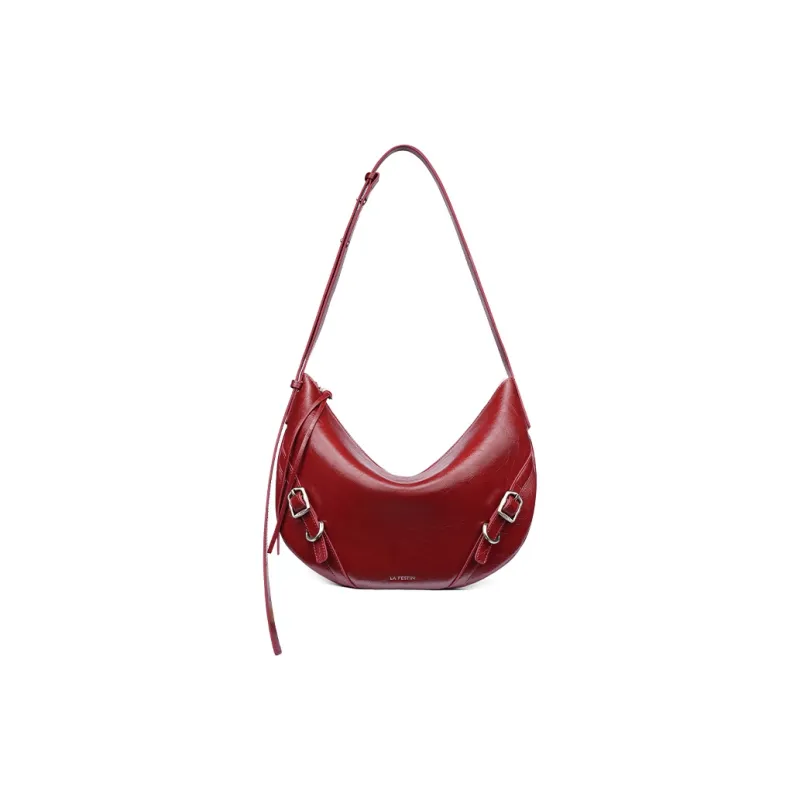 LA FESTIN Cow Leather Tote Bag Shopping Bag Shoulder Bag Crossbody Bag Medium Size Women's Multicolor-6