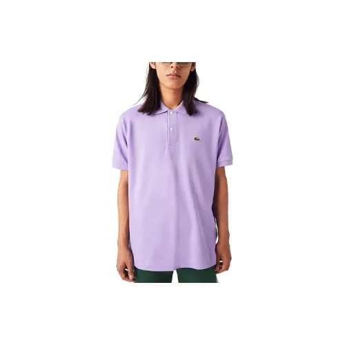 LACOSTE Polo Shirts Men Purple