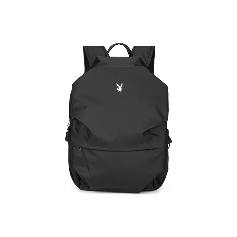 Playboy Fabric Backpack Unisex Black-1