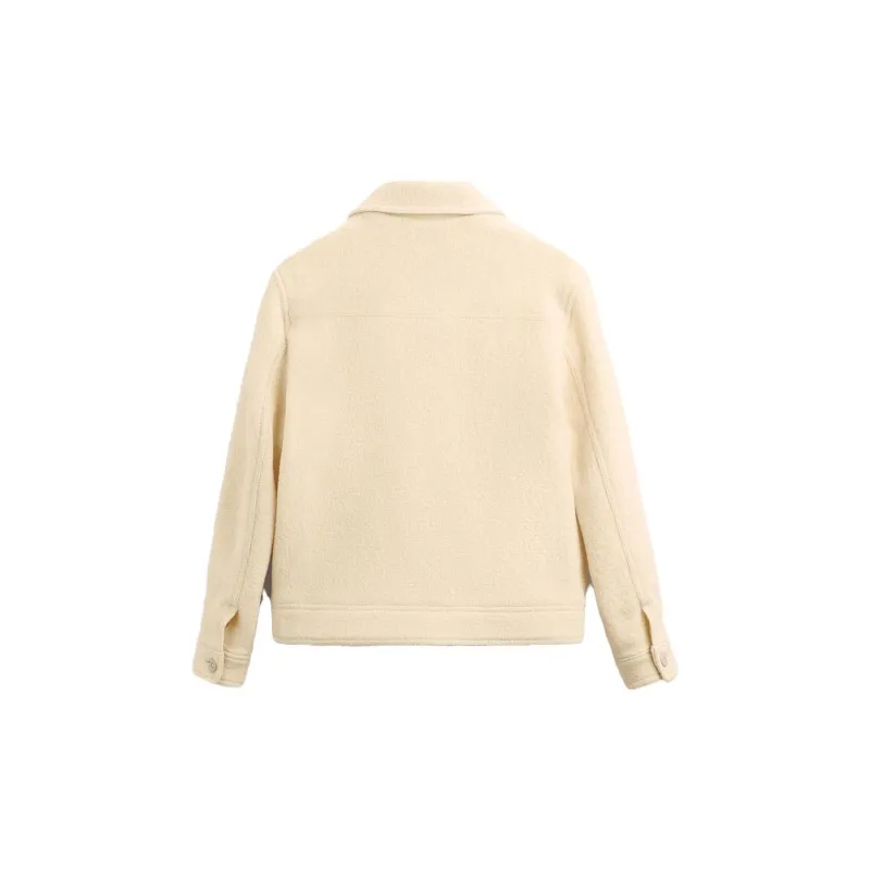 ZARA Jackets Men Yellow-1