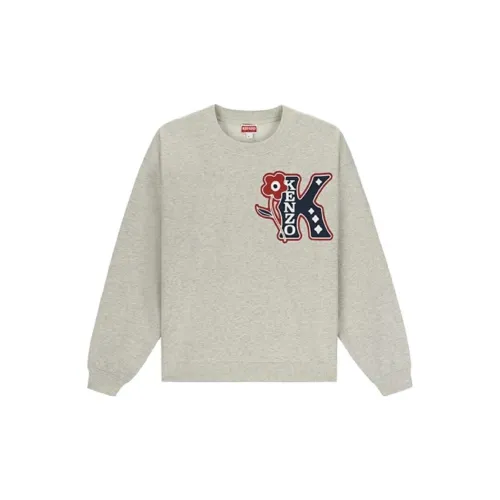 KENZO Sweatshirts Unisex Gray