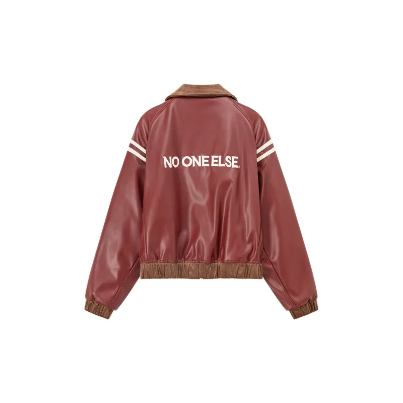 NO ONE ELSE Puffer Jacket Women's Vintage Red-1