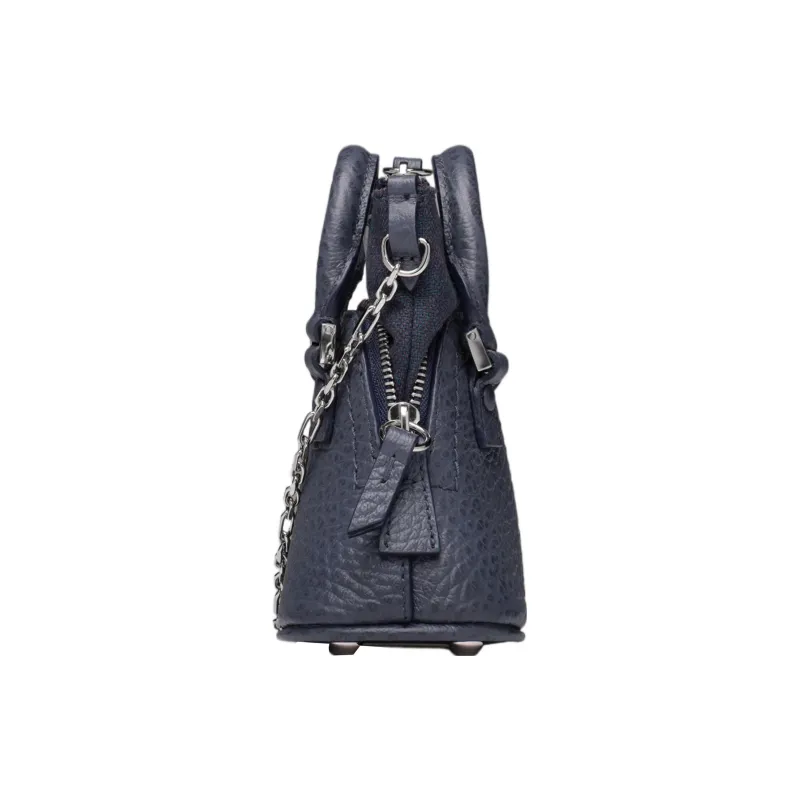 Maison Margiela 5AC Grain Calfskin Portable Crossbody Bag, Shoulder Bag Regular Women's Marine Blue-1