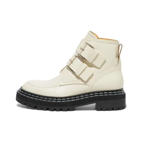 PROENZA SCHOULER Leather Buckle Boots