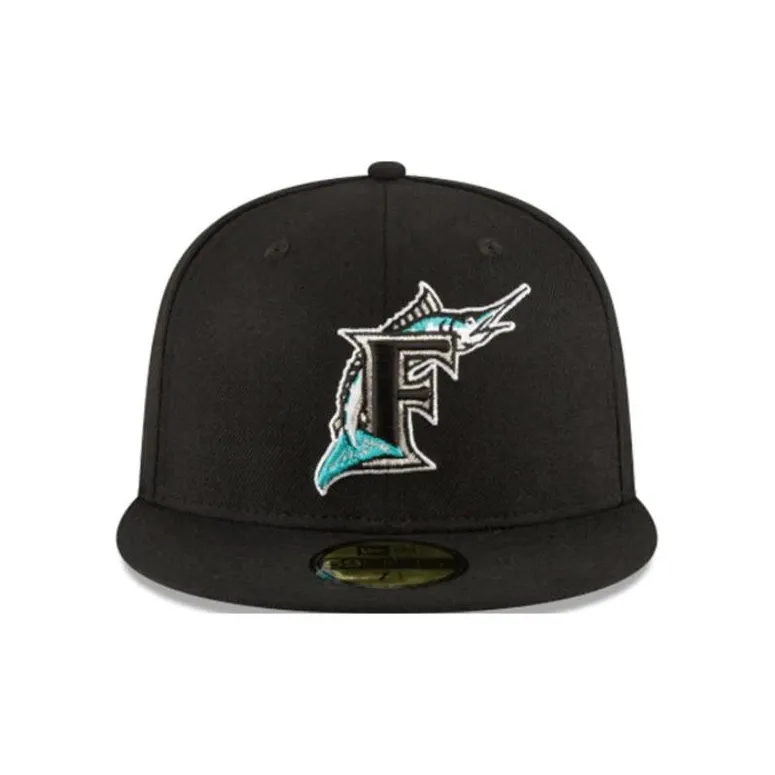 New Era Florida Marlins Upside Down 59Fifty Fitted Hat-1