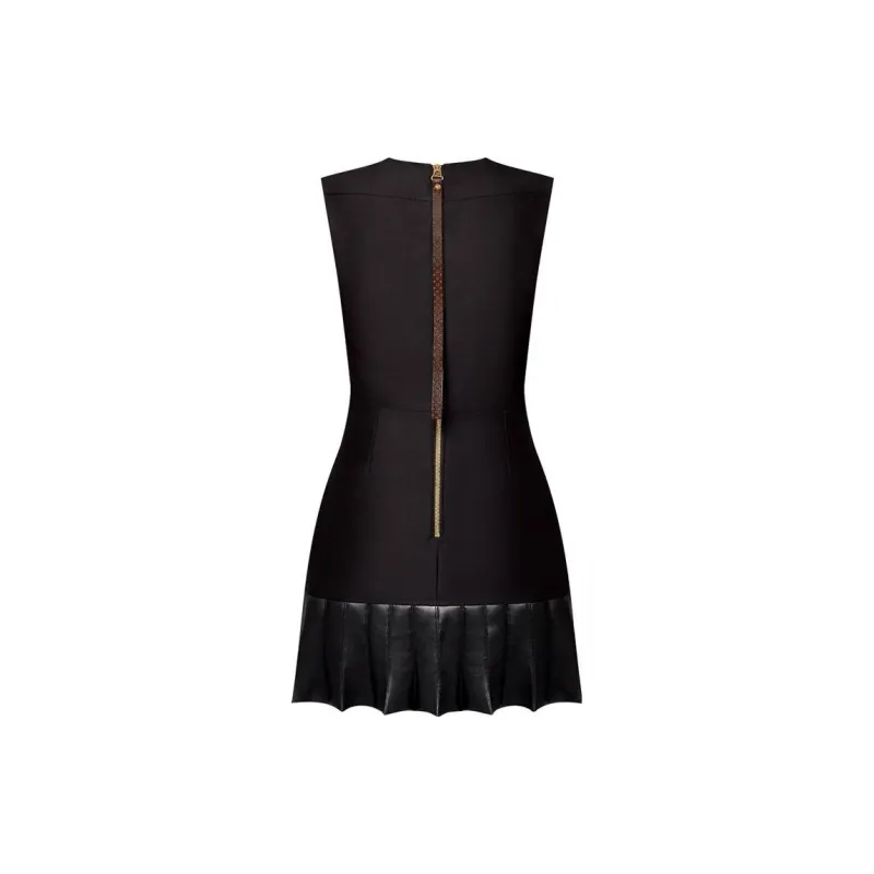 LOUIS VUITTON Fin Flounce Mikado Dress-1
