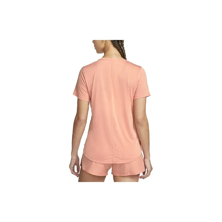 Nike Swoosh Run T-Shirt Women's Orange-1