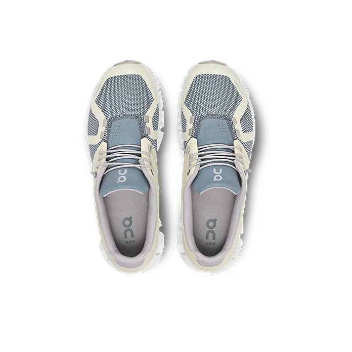 On Cloud 5 Breathable And Lightweight Low Top Casual Shoes Women's Metallic Gray-2