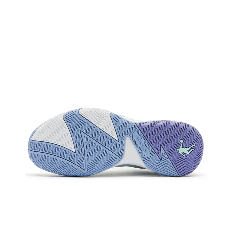 QIAODAN Broken Shadow 5 Basketball Shoes Men Low Top Stardust Purple-4