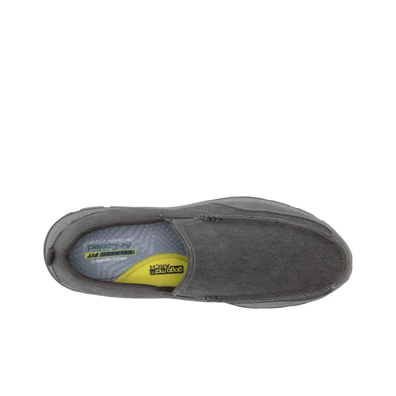 Skechers Go Walk 3 Palmero-Matthis Anti-Slip Wear-Resistant Low-Top Casual Shoes Men's Gray-2