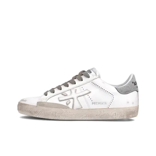 PREMIATA Steven Low-Top Skateboard Shoes Women's White