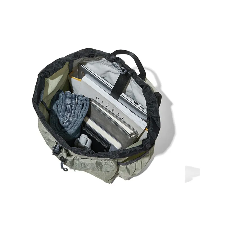BOSTANTEN Fabric Backpack Regular Unisex Khaki/Army Green/Black-11