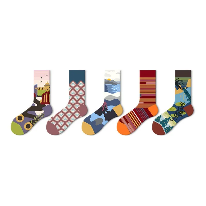JKN Unisex Mid Calf Socks-4