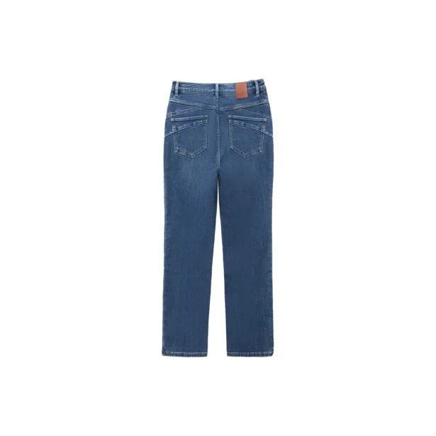 OVV Jeans Women's Denim Blue Solid Color A2-1