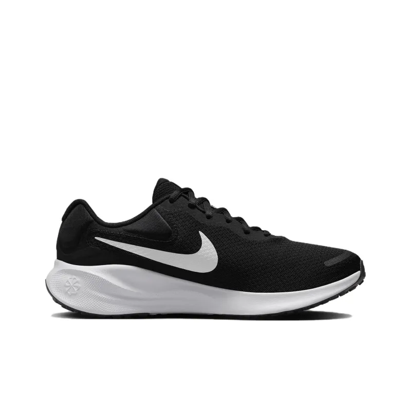 Nike Revolution 7 Wide 'Black White' Women's-1