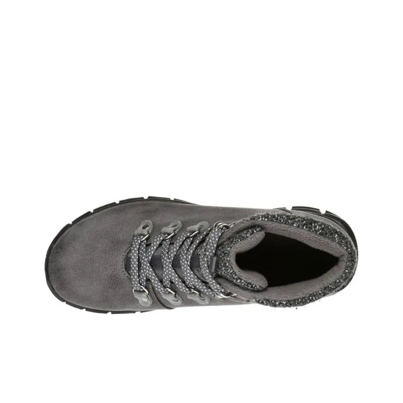 Skechers High-Top Casual Shoes Women's Gray-2