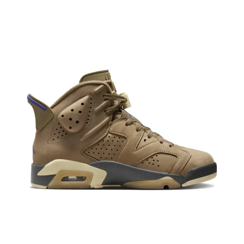 Jordan 6 Retro Gore Tex Brown Kelp Women's-1