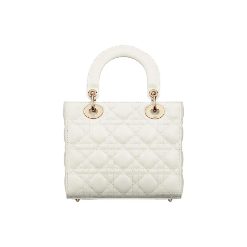 DIOR Lady DiorMy ABCDior Lambskin Shoulder Bag, Crossbody Bag, Handbag Trumpets Women's Latte White-2