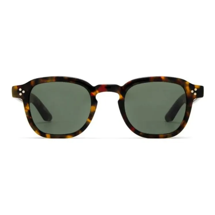 MOSCOT Acetate Round Sunglasses Men's Tortoiseshell-0