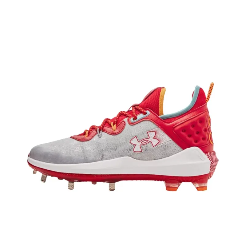 Under Armour Harper 8 Low St White Red-0