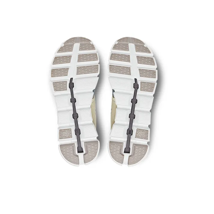 On Cloud 5 Breathable And Lightweight Low Top Casual Shoes Women's Metallic Gray-3
