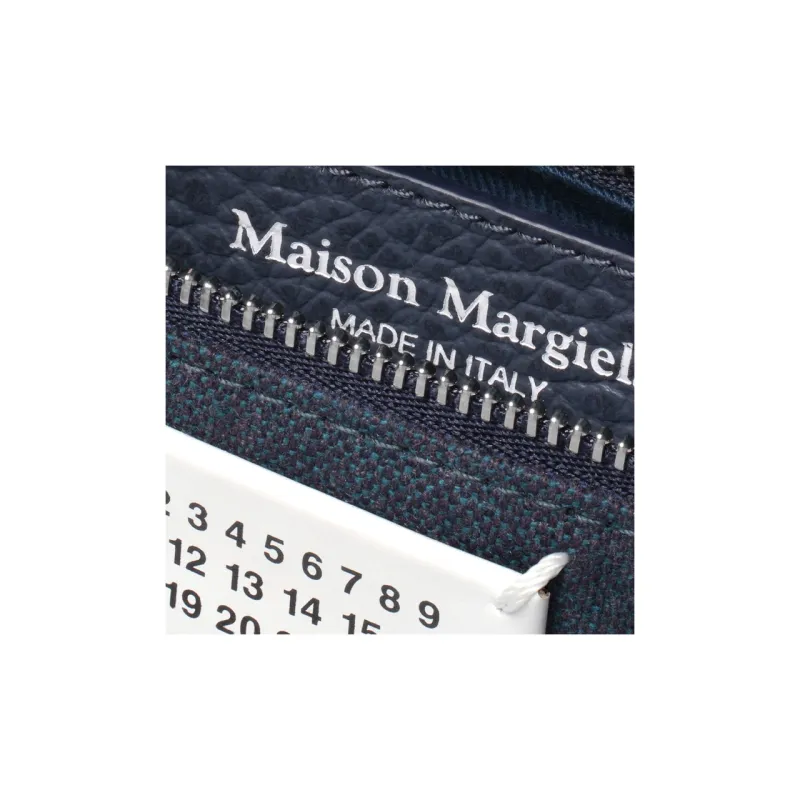 Maison Margiela 5AC Grain Calfskin Portable Crossbody Bag, Shoulder Bag Regular Women's Marine Blue-4