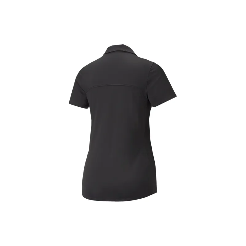 PUMA Polo De Golf Gamer Femme Polo Shirt Women's Black-1
