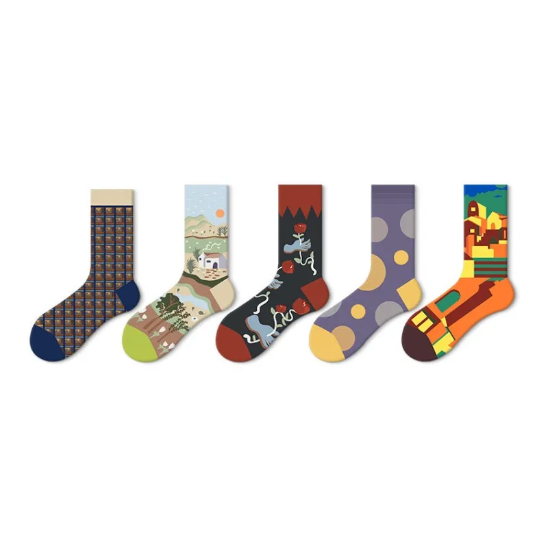 JKN Unisex Mid Calf Socks-5