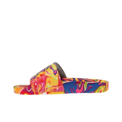 Champion Slide Slippers Women's Red And Yellow