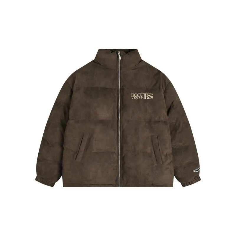 Atry Puffer Jacket Coat National Trend Luxury Streetwear Loose Fit Warm Puffer Jacket Unisex-5