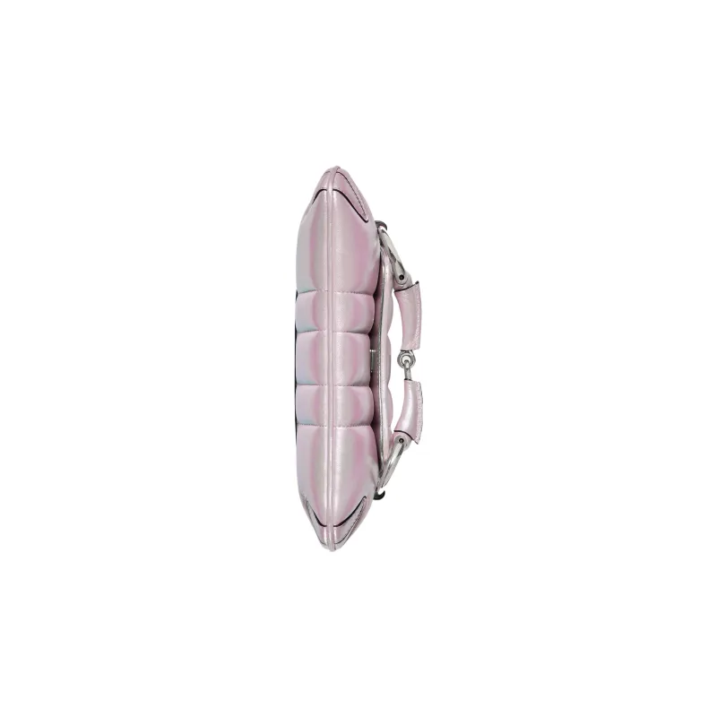 GUCCI HORSEBIT CHAIN Leather Shoulder Bag Handheld Shoulder Bag Women's Iridescent Pink-7