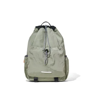 BOSTANTEN Fabric Backpack Regular Unisex Khaki/Army Green/Black