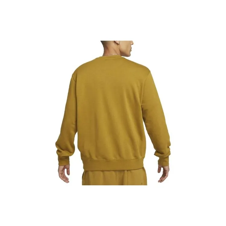Nike Sportswear Club Sweatshirt Men's Yellow-1