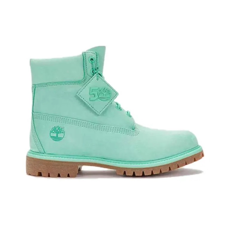 Timberland 50th Anniversary Edition Premium 6 Inch Waterproof Boot 'Light Green Nubuck'-1