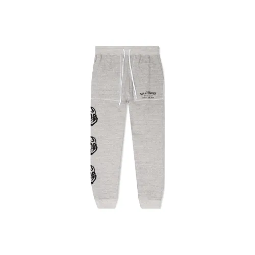 BILLIONAIRE BOYS CLUB Knitted Sweatpants Men Gray