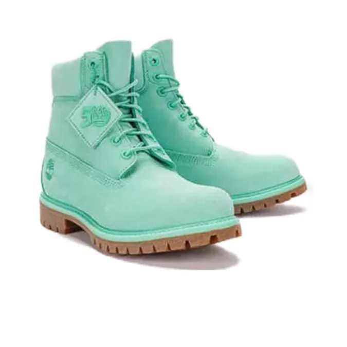 Timberland 50th Anniversary Edition Premium 6 Inch Waterproof Boot 'Light Green Nubuck'-3