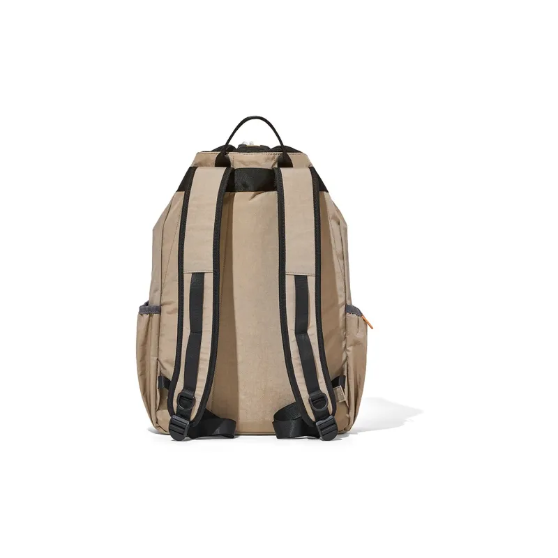 BOSTANTEN Fabric Backpack Regular Unisex Khaki/Army Green/Black-15