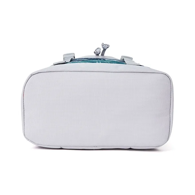 BOSTANTEN Fabric Backpack Unisex Gray/White/Black/Blue-3