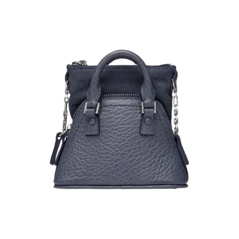 Maison Margiela 5AC Grain Calfskin Portable Crossbody Bag, Shoulder Bag Regular Women's Marine Blue-2